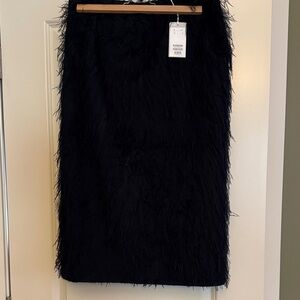 To die for COS feathered skirt. Size M. New with tags.